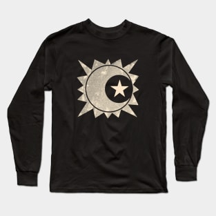 Sun Moon Star Long Sleeve T-Shirt